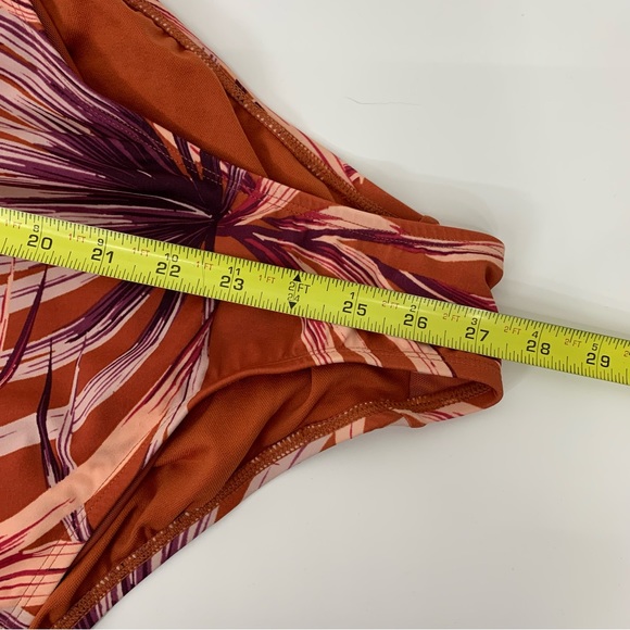 Palisades Beach Club Burnt Ochre Palm Desert One Piece Swimsuit Nwt Size 14W - Picture 14 of 16